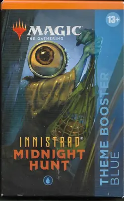 Magic The Gathering INNISTRAD Midnight Hunt Theme Booster Blue NEW - Image 3