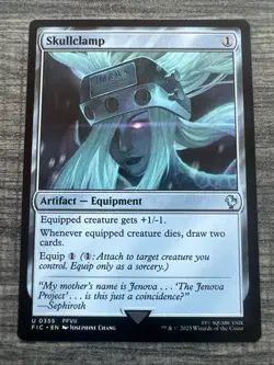 Skullclamp #355 (NM) Final Fantasy FIC Magic MTG - Image 1