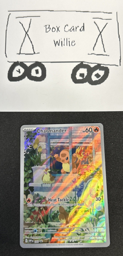 Pokemon TCG Obsidian Flames Charmander #044 SVP Black Star Promo Card, LP - Image 1