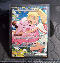 Pokemon TCG Lillie's Clefairy ex Asc En Full Art Holo SIR English 280/217 - Image 1