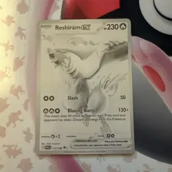 Pokemon TCG S&V White Flare Reshiram EX 173/086 BWR Near Mint Raw Card - Image 1