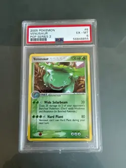 Venusaur 006/017 Pokemon POP Series 2 PSA 6 - Image 1