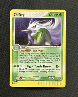 Pokemon TCG The Pokemon Company Shiftry 12/100 Sandstorm Holo Rare 120 HP - Image 1