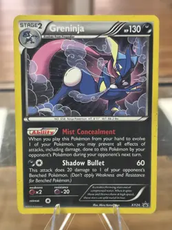 Greninja XY24 Holo Black Star Promo 2014 Pokemon TCG Card Free Shipping! - Image 1