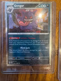 Pokemon TCG Gengar 050/088 Cosmos Holo Promo GameStop Stamped - Factory Sealed! - Image 2