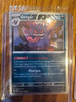 Pokemon TCG Gengar 050/088 Cosmos Holo Promo GameStop Stamped - Factory Sealed! - Image 5