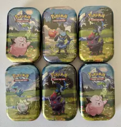 SEALED Pokemon Ascended Heroes Mini Tins Lot Of 6 - Image 1