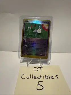 Kirlia 40/100 EX Sandstorm Reverse Holo Pokemon Card TCG DMG - Image 2