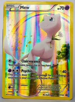 Pokemon Card Mew Holo LP XY Promos XY110. New (other). Near mint. - Image 1