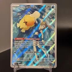 Misty's Psyduck 193/182 IR Illustration Rare Pokemon Destined Rivals - Image 1