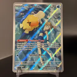 Misty's Psyduck 193/182 IR Illustration Rare Pokemon Destined Rivals - Image 3