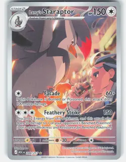 Larry's Staraptor Pokemon TCG ME: Ascended Heroes 249/217 NM - Image 1