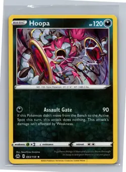 Hoopa 083/159 Holo Rare Crown Zenith Pokemon Holo Near Mint - Image 1