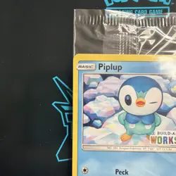 Pokemon Card Piplup 32/156 BUILD-A-BEAR WORKSHOP Promo Stamped SEALED 2018 D15 - Image 2