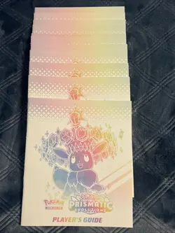 Pokemon TCG Prismatic Evolutions ETB Player's Guide Manual Book - Image 2