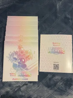 Pokemon TCG Prismatic Evolutions ETB Player's Guide Manual Book - Image 3