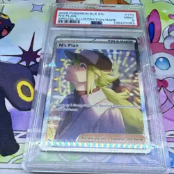 Pokemon N's Plan Sv: Black Bolt Special Illustration Rare Holo PSA 9 #170/086 - Image 3