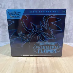 Phantasmal Flames ETB Elite Trainer Box Pokemon TCG Charizard NEW SEALED - Image 1