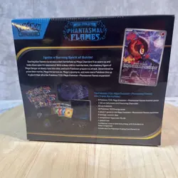 Phantasmal Flames ETB Elite Trainer Box Pokemon TCG Charizard NEW SEALED - Image 3