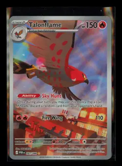 Talonflame 091/088 Holo Illustration Rare Perfect Order Pokemon NM/M - Image 1