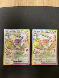 Pokemon TCG Flygon EX Holo Ultra Rare Card Sv08: Surging Sparks 222/191 - Image 1