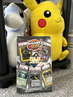 Iconic Mystery Box Pokemon PSA 10 HOLO ! Sealed Pokemon Graded Card - Image 1