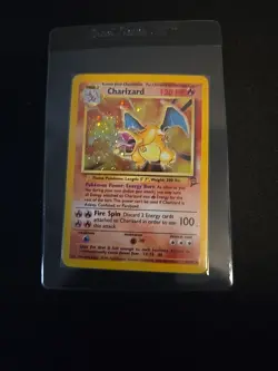 Pokemon Charizard Base Set 2 Card 4/130 - Image 1