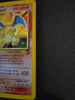Pokemon Charizard Base Set 2 Card 4/130 - Image 3