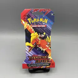 Pokemon Scarlet & Violet Destined Rivals Blister Sleeved Sealed Pack Lot Of 4x - Image 4