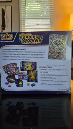 Pokemon Scarlet & Violet Surging Sparks Elite Trainer Box ETB - Factory Sealed - Image 2
