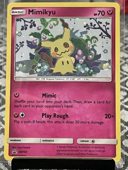 Pokemon Mimkyu Sm163 Holo Promo Mint - Image 4