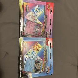 Pokemon TCG Prismatic Evolutions Tech Sticker Collection Blister 2x Set Sealed - Image 1