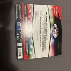 Pokemon TCG Prismatic Evolutions Tech Sticker Collection Blister 2x Set Sealed - Image 4