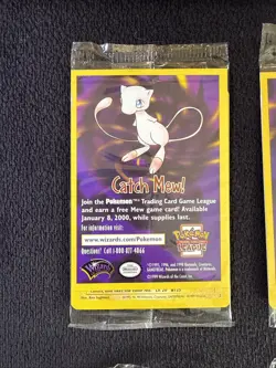 Pokemon The First Movie DRAGONITE MEWTWO ELECTABUZZ PIKACHU WB Promo 1999 Sealed - Image 2