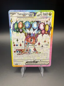 Pokemon Tatsugiri ex Full Art Ultra Rare Holo Surging Sparks NM - Image 1