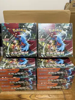 Ancient Roar Booster Boxes Sealed x8 sv4K Japanese Pokemon Card Game - Image 1