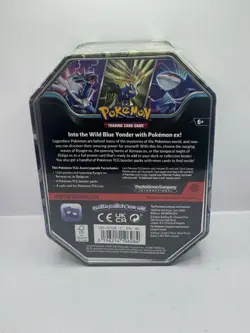 2025 Pokemon ex Azure Legends Tin - Xerneas ex - Factory Sealed - Image 2