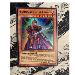 Yu-Gi-Oh! Legendary Knight Hermos DRL3-EN062 Dragons of Legend 1st Ed ATK/2800 … - Image 1