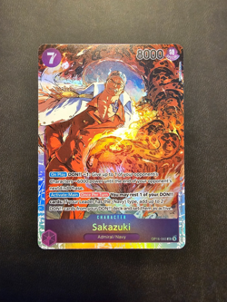 Sakazuki SR (OP16-065) | OP16 - The Time of Battle | ENGLISH - Image 1