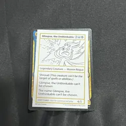 Glimpse, the Unthinkable - Mystery Booster 2 Playtest Cards (MB2PC) - MTG - Image 1