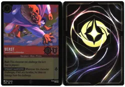 Disney Lorcana TCG Beast Snowfield Troublemaker 31/P3 Foil Buy A Box Promo - Image 3