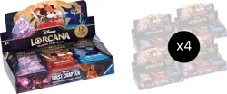 [Australia 1st Wave] Disney Lorcana First Chapter Sealed Booster Box Case - Image 1
