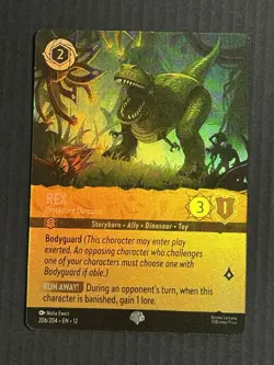 Disney Lorcana Rex Protective Dinosaur Epic Wilds Unknown - Image 2