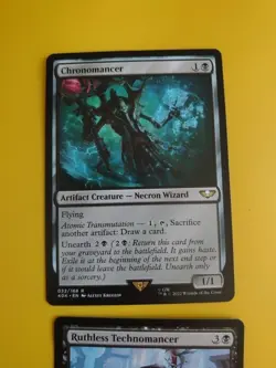 Ruthless Technomancer NEC & Chronomancer 40K Rare Wizards MTG 2 Card. - Image 4