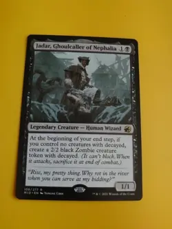Jadar, Ghoulcaller of Nephalia. MID Human Wizard rare 108/277 MTG Card. - Image 2