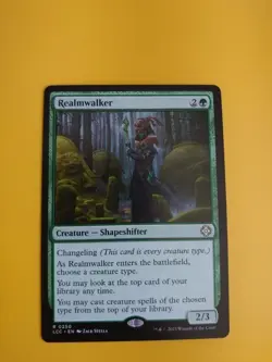 Realmwalker LCC rare shapeshifter MTG Card. - Image 1