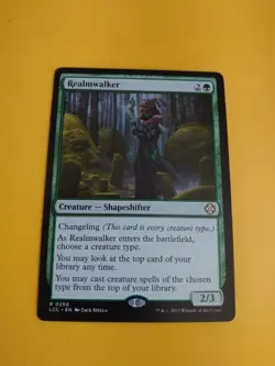 Realmwalker LCC rare shapeshifter MTG Card. - Image 2