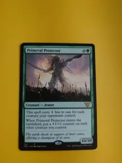 Primeval Protector. NEC Avatar. MTG Card. - Image 1