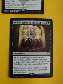 Cruel Reality AKH Mythic & Endless Ranks of the Dead. Enchantment MTG 2 Card. - Image 2