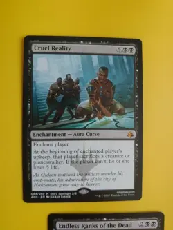 Cruel Reality AKH Mythic & Endless Ranks of the Dead. Enchantment MTG 2 Card. - Image 3
